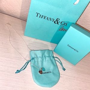 BRAND NEW Mini Double Heart Tag Pendant